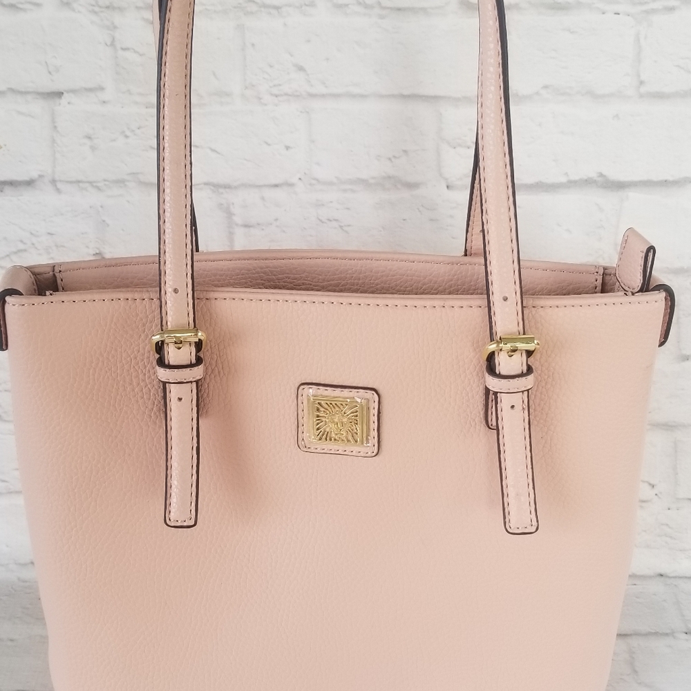 Anne Klein satchel blush pink